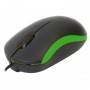 Мышь Omega OM-07 (черный/зеленый)