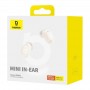 Беспроводные наушники Baseus Encok True Wireless Earphones WM02,  creamy-white