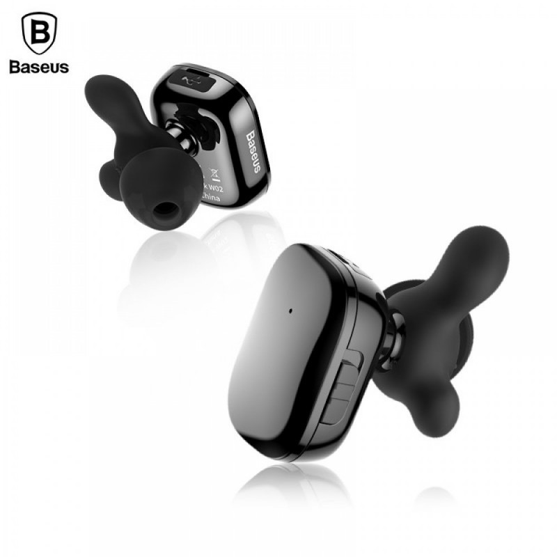 Беспроводные наушники Baseus Encok TWS earphone W02, цвет черный