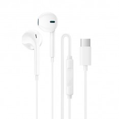 Наушники Borofone BM100, штекер Type-C, белый