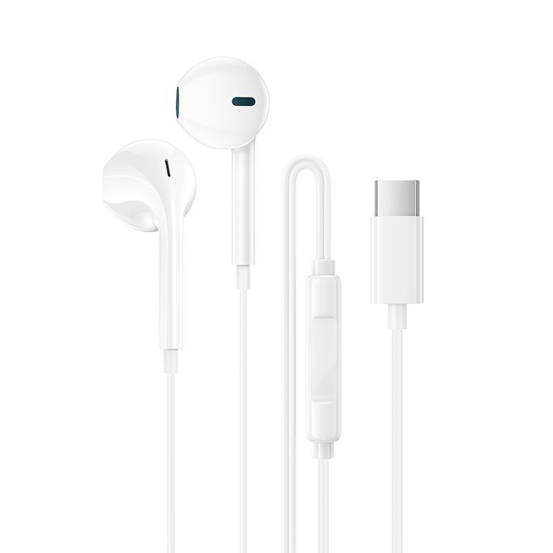 Наушники Borofone BM100, штекер Type-C, белый