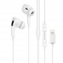 Наушники Borofone BM30 EarPods Pro, штекер Lightning, белый