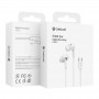Наушники Celebrat E300 Ear, штекер Type-C, белый