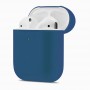 Силиконовый чехол для AirPods 1 / 2, синий