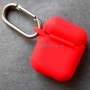 Силиконовый чехол для AirPods 2, красный