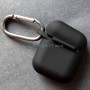 Силиконовый чехол для AirPods 2, черный