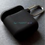 Силиконовый чехол для AirPods 2, черный