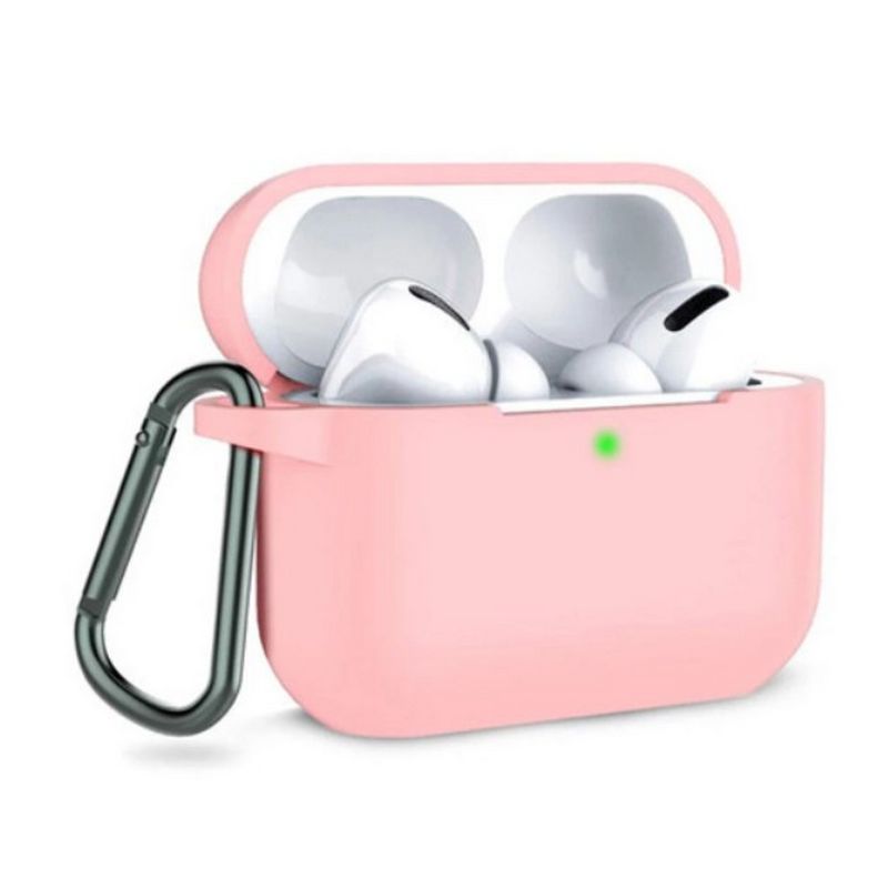 Силиконовый чехол для AirPods Pro, розовый Силиконовый чехол для AirPods Pro, розовый
