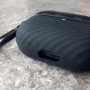 Чехол для AirPods 3, силиконовый с карабином, Mutural, черный