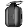 Чехол для AirPods 3, силиконовый с карабином, Mutural MeiWo, черный