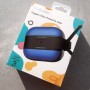 Чехол для AirPods 3, силиконовый с карабином, Mutural MeiWo, розовый