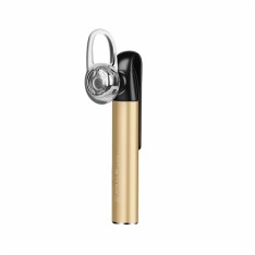 Bluetooth гарнитура, Hoco E21 Razor-Edge Wireless Headset, беспроводная с микрофоном, цвет золотой