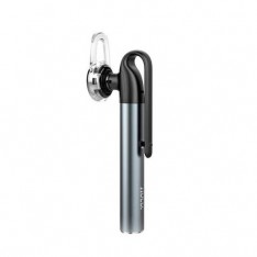 Bluetooth гарнитура, Hoco E21 Razor-Edge Wireless Headset, беспроводная с микрофоном, цвет серый