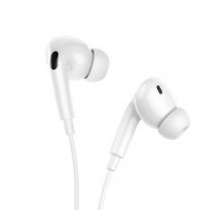 Наушники Hoco M111 Pro, разъем Lightning, белый