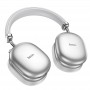 Беспроводные полноразмерные наушники с шумоподавлением Hoco W35 Max ANC, серебро