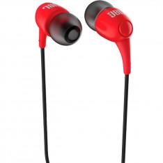 Наушники JBL T100 RED, проводные, цвет красный