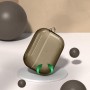 Чехол USAMS Silicone для Case for AirPods Pro, прозрачный черный Чехол USAMS Silicone для Case for AirPods Pro, прозрачный черный