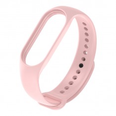 Силиконовый браслет для Xiaomi Mi Band 3 / 4, розовый