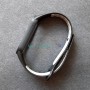Силиконовый браслет для Xiaomi Mi Band 3 / 4, спорт, черный с серым