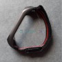 Стальной ремешок для Xiaomi Mi Band 4, цвет 21, черный с красной полосой