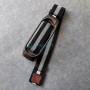 Стальной ремешок для Xiaomi Mi Band 4, цвет 23, черный с белой полосой