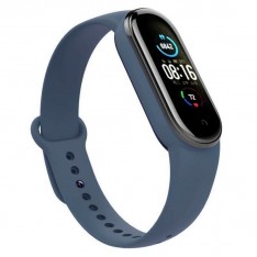 Силиконовый браслет для Xiaomi Mi Band 5 / 6, синий
