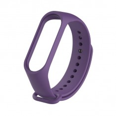 Силиконовый браслет для Xiaomi Mi Band 5 / 6, фиолетовый