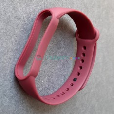 Силиконовый браслет для Xiaomi Mi Band 5, бордовый