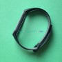 Силиконовый браслет для Xiaomi Mi Band 5 / 6, спорт, черный с серым