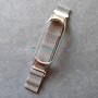 Стальной ремешок для Xiaomi Mi Band 5, цвет 1, серебро