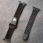 Силиконовый ремешок для Apple Watch 38-40, Sport Plus, Grey / Black