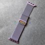 Ремешок из нержавеющей стали для Apple Watch 42-44, цвет 17, бледно-фиолетовый