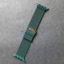 Ремешок из нержавеющей стали для Apple Watch 42-44, цвет 26, серо-зеленый