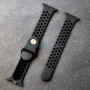 Силиконовый ремешок для Apple Watch 42-44, Sport Plus, Gray / Black