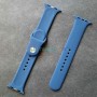 Силиконовый ремешок для Apple Watch 42-44, Sport, Navy Blue