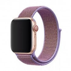 Нейлоновый браслет для часов Apple Watch 42 / 44 / 45 mm, фиолетовый