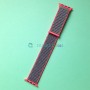 Нейлоновый браслет для часов Apple Watch 42 / 44 / 45 mm, розово-серый