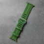 Силиконовый ремешок для Apple Watch 38 40 41 мм, Shock, хаки