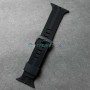 Силиконовый ремешок для Apple Watch 42 44 45 мм, Shock, черный