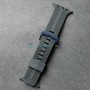 Силиконовый ремешок для Apple Watch 42 44 45 мм, Shock, серый