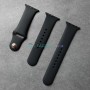 Силиконовый ремешок для Apple Watch 38 40 41 мм, черный