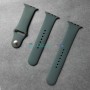 Силиконовый ремешок для Apple Watch 42 44 45 мм, серый