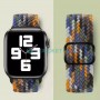 Плетеный браслет для Apple Watch 42 / 44 45 mm, с пряжкой, пятицветный