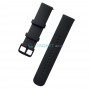 Универсальный силиконовый ремешок с пряжкой для часов, 20мм, черный