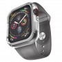 Силиконовый чехол-браслет для Apple Watch 4 / 3 / 2 / 1 Hoco WB09, серый