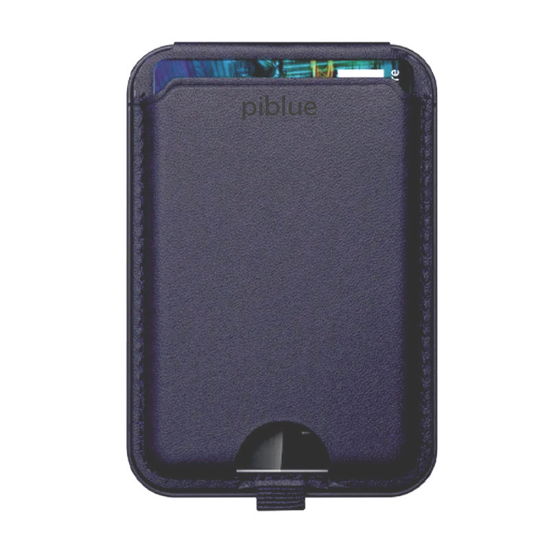 MagSafe кошелек-подставка для iPhone, Piblue, фиолетовый MagSafe кошелек-подставка для iPhone, Piblue, фиолетовый