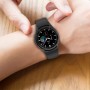 Силиконовый браслет для часов Samsung Galaxy Watch 4 / 5 / 6 (размер 42, 46 мм, ширина 20 мм), черный