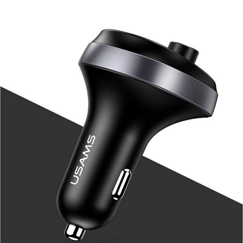 Автомобильное зарядное устройство Bluetooth + USB с функцией FM-трансмитера c Автомобильное зарядное устройство Bluetooth + USB с функцией FM-трансмитера c