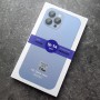 Чехол с MagSafe для iPhone 14 Pro Ag-Glass зеркальный, голубой
