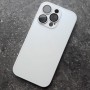 Чехол с MagSafe для iPhone 14 Pro Ag-Glass зеркальный, белый